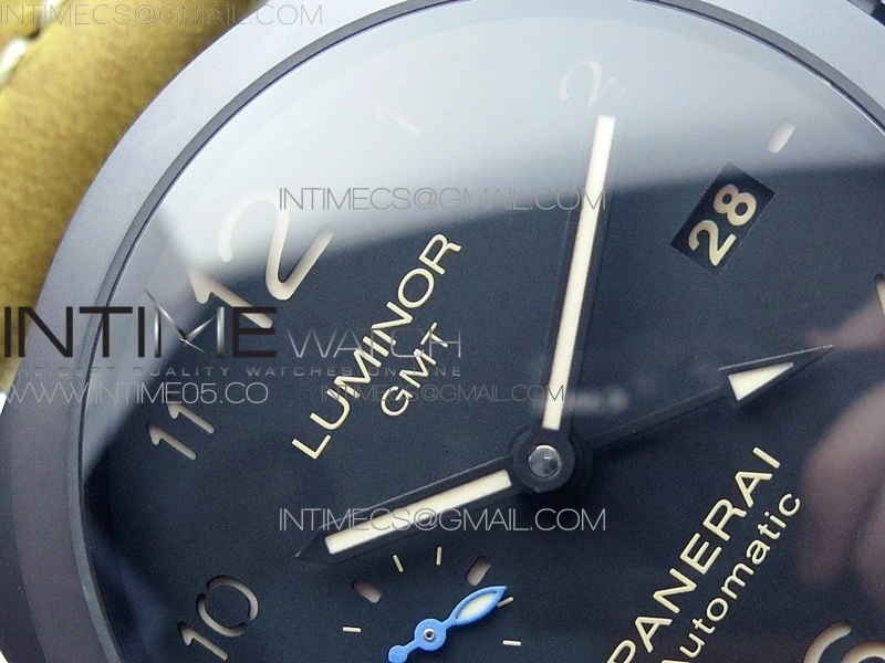 PAM1441 VSF 1:1 Best Edition Black Dial on Brown Asso Strap P.9011 Super Clone